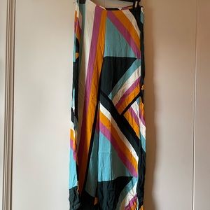 VICI Palazzo Pants Colorful Stripes Small